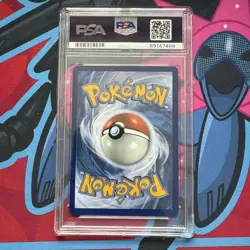 Pokemon Mew EX TCG Card 232/091 Paldean Fates Sir PSA 9 'Bubble Mew' - Image 2