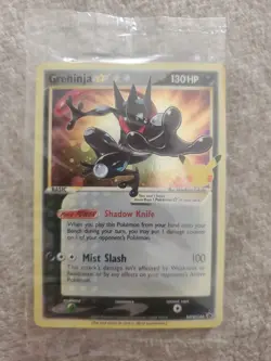 Sealed 2021 Greninja SWSH144 Black Star Promo Pokemon Card Celebrations - Image 1