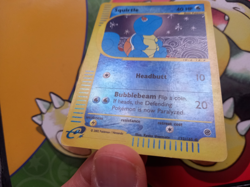 Squirtle 132/165 Reverse Holo Expedition Base Set Pokemon Card - Image 5