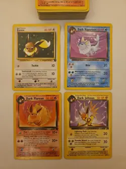 Pokemon TCG Team Rocket Base Set Non Holo 50 X Card Bundle - Image 2