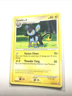 LUXIO - 52/130 - Diamond And Pearl - Pokemon Card - PL - Image 1