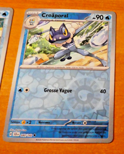 POKEMON COURONNE STELLAIRE CARD REVERSE HOLO CARTE 040/142 SCR FR EV07 JCC MINT - Image 1