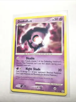 DUSKULL - 81/130 - Diamond And Pearl - Pokemon Card - LP - Image 1