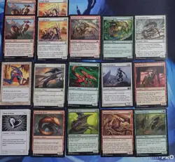 Thrumming Hivepool EOE 0247 NM + 26 Slivers Magic The Gathering Cards - Image 3