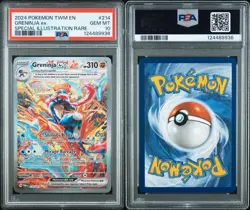 GRENINJA EX 214/167 TWILIGHT MASQUERADE PSA 10 POKEMON CARD - Image 5