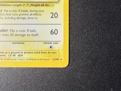 Pokemon TCG Raichu Base Set Holo Unlimited Rare Card 14/102 - Image 4