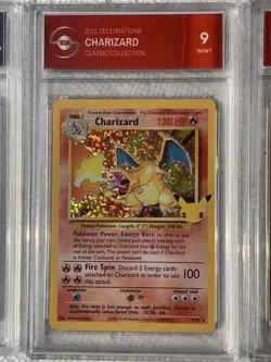 TGA Graded Pokemon Card Card Lot Charizards + Galarian Moltres V - Image 3