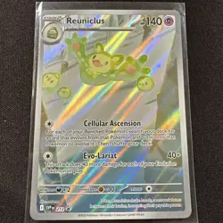 2025 Pokemon TCG - PROMO Card SVP EN Reuniclus #212 Full Art Holo - Image 1