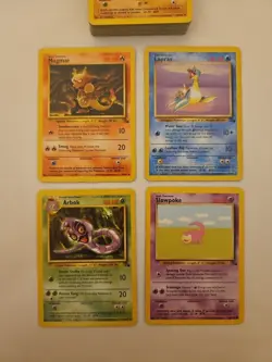 Pokemon TCG Fossil Base Set Non Holo 41 X Card Bundle - Image 2