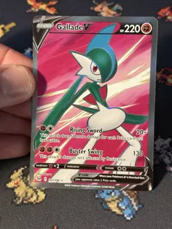 Pokemon Cards Gallade V 181/196 Full Art Ultra Rare Lost Origin - (NM) - Image 2