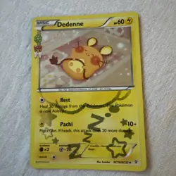 Dedenne RC10/RC32 Generations: Radiant Collection Holo Pokemon Card Game TCG ⚡ - Image 1