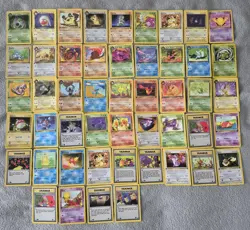 Pokemon 1st Edition Team Rocket Non Holo Uncommon/Common 49 Set Missing 1 Card - Image 1