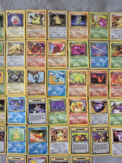 Pokemon 1st Edition Team Rocket Non Holo Uncommon/Common 49 Set Missing 1 Card - Image 3