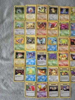 Pokemon 1st Edition Team Rocket Non Holo Uncommon/Common 49 Set Missing 1 Card - Image 5