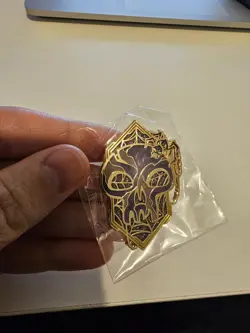 MagicCon Atlanta 2025 Swamp Black Mana Symbol Pin Promo MTG - Image 1