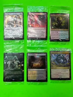 MTG New Capenna Lot of 6 Unopened Promos and Boxtoppers . - Image 1