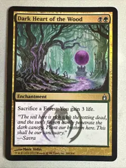 MTG / Dark Heart of the Wood / RAV / #200 / FOIL / Uncommon / NM - Image 1