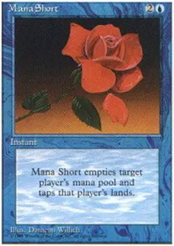 MTG - Mana Short - 4th Edition - NM, English Magic FLAT RATE SHIP - Image 1