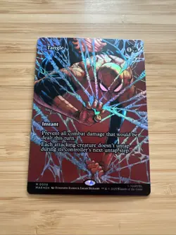 Tangle 0038 Foil Borderless Marvels Spider-Man - Image 1