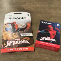 Magic The Gathering MTG Spider-Man Welcome Deck White Peter Parker Play Booster - Image 1