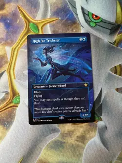 1x - High Fae Trickster - (borderless) - Foundations - NM MTG - Image 1