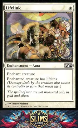 Magic the Gathering MTG Magic 2012 (M12) Lifelink #24 Buy 2 Get 1 - Image 1