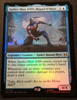 Spider-Man 2099, Miguel O'Hara - Foil - SPE - MTG - EN - NM - 0008 - Image 1