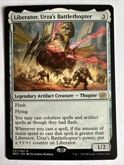 MTG - LIBERATOR, URZA'S BATTLETHOPTER - The Brothers' War (R) - Image 1