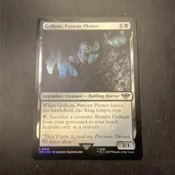 MTG STARTER COMMANDER DECK - Gollum, Patient Plotter - Mono Black Ninjutsu - Image 1