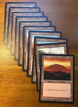 Magic The Gathering Mirage Basic Land Lot - Image 2