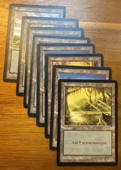 Magic The Gathering Mirage Basic Land Lot - Image 3