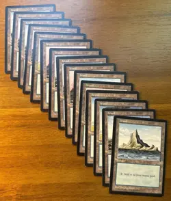 Magic The Gathering Mirage Basic Land Lot - Image 5