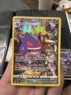 Gengar TG06/TG30 Swsh11: Lost Origin Trainer Gallery Holo NM Pokemon Card - Image 3