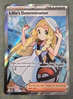 Pokemon - Lillie's Determination #169/132 Mega Evolution - NM 🔥 - Image 2