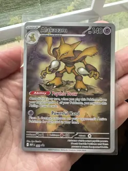 Alakazam MEP 009 Promo Mega Evolutions NM-MT In Hand Pokemon TCG - Image 1