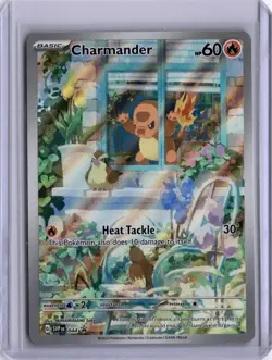 Charmander 2023 Pokemon Obsidian Flames Promo 044 Full Art - Image 1