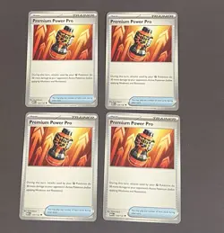 Premium Power Pro - Mega Evolution Pokemon TCG #124/132 Playset (x4)- Pack Fresh - Image 1