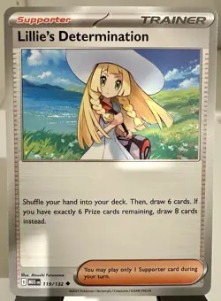 Lillie's Determination 119/132 - Mega Evolution - Pokemon - NM/M English - Image 1