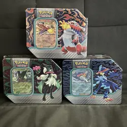 Pokemon TCG - Paldea Partner Fall Tins Sealed Bundle - Factory Sealed Set of 3 820650852930 - Image 1