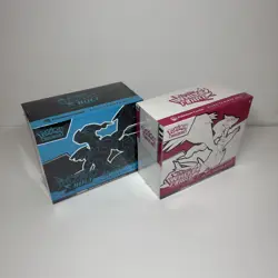 Pokemon Center Black Bolt and White Flare ETB Elite Trainer Box Set of 2 Sealed - Image 1