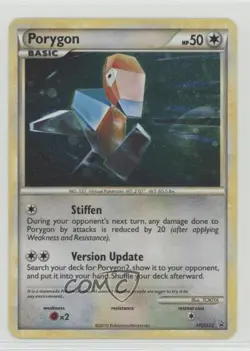 Porygon Pokemon HeartGold & SoulSilver Black Star Promo #HGSS22 2010 - Image 1
