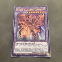1x (NM) Meteor Black Comet Dragon - GFTP-EN096 - Ultra Rare - 1st Edition YuGiO - Image 1