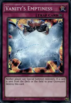 Vanity's Emptiness 1st Ed Super THSF-EN059 Yu-Gi-Oh! - Image 1