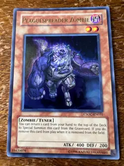 Plaguespreader Zombie CSOC-EN031 - Ultimate Rare - Yugioh - Near Mint - Image 1