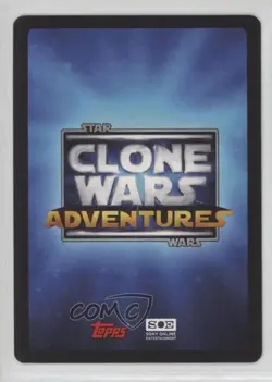 2011 Star Wars: Clone Wars Adventures Trading Card Game Whorm Loathsom #82 - Image 2