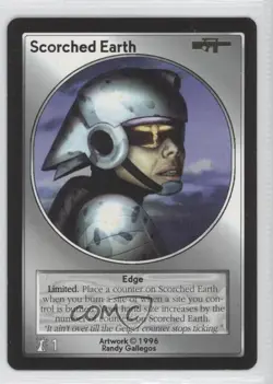 1996 Shadowfist Collectible Card Game Flashpoint Scorched Earth - Image 1