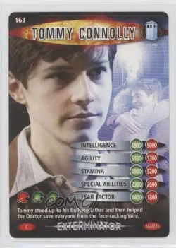 2006 Doctor Who: Battles in Time - Trading Card Game Tommy Connolly #163 - Image 1