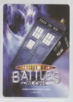 2006 Doctor Who: Battles in Time - Trading Card Game Tommy Connolly #163 - Image 2