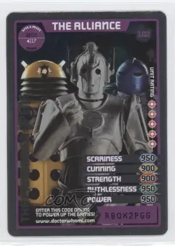 2010 Doctor Who - Monster Invasion Trading Card Game The Alliance #102 - Image 1