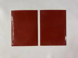 Magic The Gathering MTG Island Land Alpha Orange Purple Mark Poole Card & Sleeve - Image 2